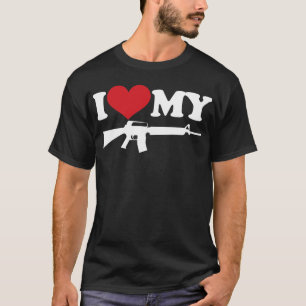 T-shirt J'aime mon AR15