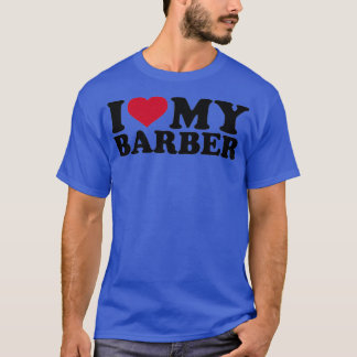 T-shirt J'aime mon Barber