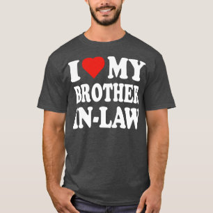 T-shirt j'aime mon beau-frère