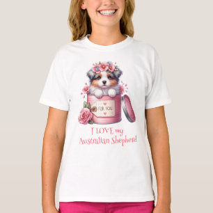 T-shirt J'AIME mon berger australien
