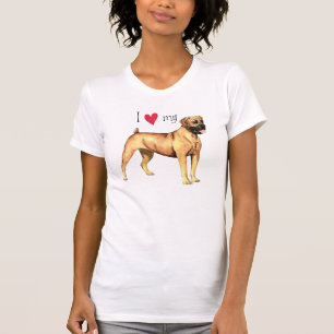 T-shirt J'aime mon Boerboel