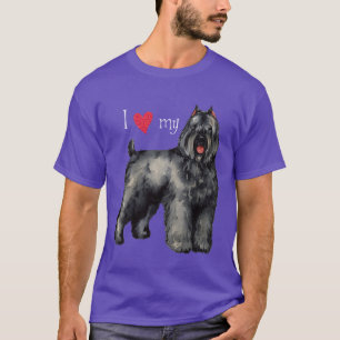 T-shirt J'aime mon Bouvier