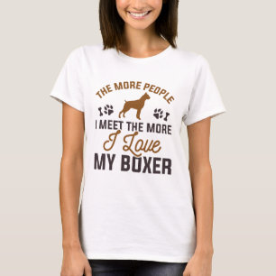 T-shirt J'Aime Mon Boxer