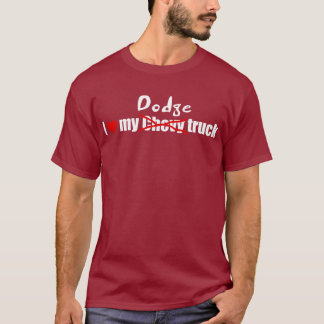 T-shirt J'aime mon camion d'esquive