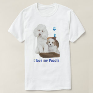 T-shirt J'aime mon caniche