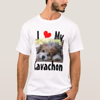 T-shirt J'aime mon Cavachon