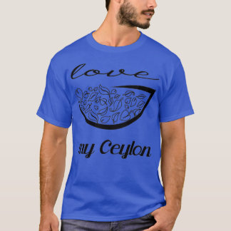 T-shirt J'aime mon Ceylan
