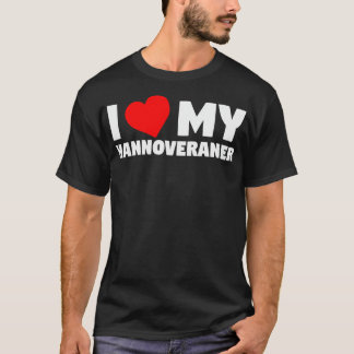 T-shirt J'aime mon cheval Hannoveraner