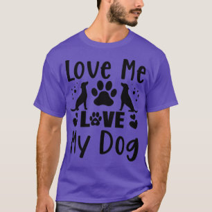 T-shirt J'aime mon chien