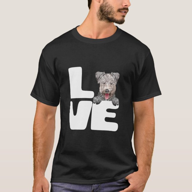 T-shirt J'Aime Mon Chien Pumi (Devant)