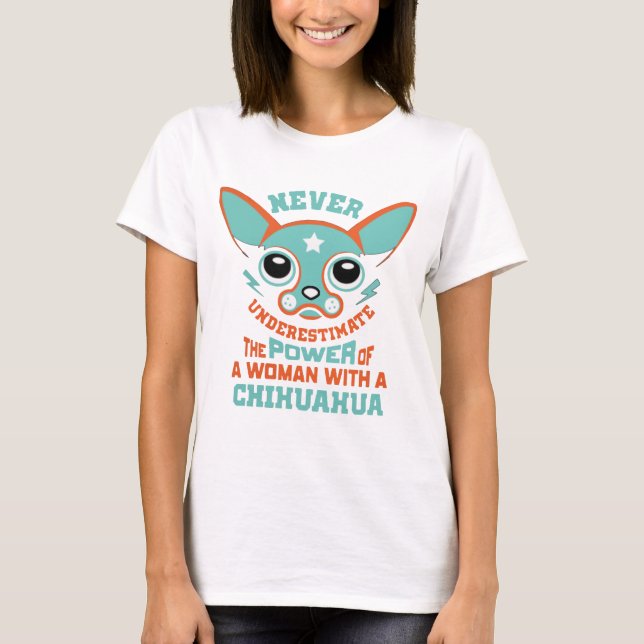 T-shirt J'aime mon chiwawa (Devant)