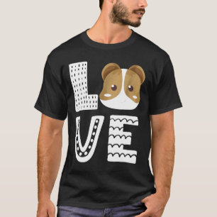 T-shirt J'Aime Mon Cochon De Guinée