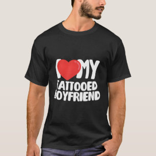 T-shirt J'Aime Mon Copain Tatoué