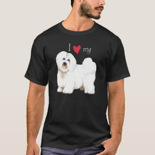 T-shirt J'aime mon coton de Tulear