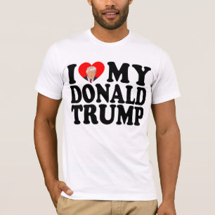 T-shirt J'aime mon Donald Trump 47e Président