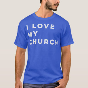 T-shirt J'aime mon église