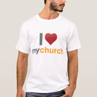 T-shirt J'aime mon église