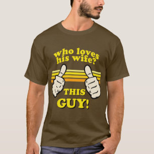 T-shirt J'aime mon épouse !