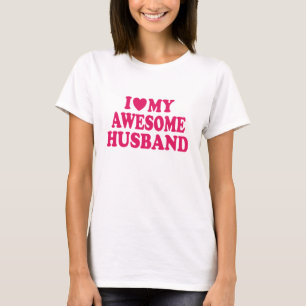 T-shirt J'Aime Mon Étonnant Mari