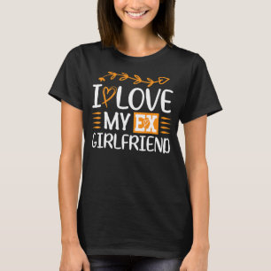 T-shirt J'Aime Mon Ex GF J'Aime Mon Ex Girlfriend 5