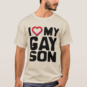 T-SHIRT J'AIME MON FILS GAI -