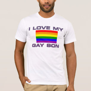 T-shirt J'Aime Mon Fils Gay - T Chemise