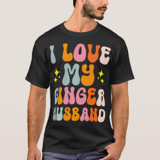 T-shirt J'Aime Mon Ginger Hus Redhead Partenaire Ginger Ma