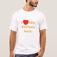 J'aime mon Golden Lab
