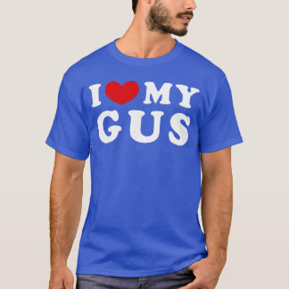 T-shirt J'aime mon Gus j'aime mon Gus fille