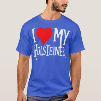 T-shirt J'aime mon Holsteiner Horse 1