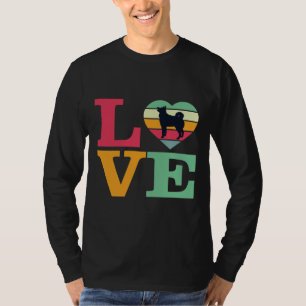 T-shirt J'aime mon Husky Sibérien propriétaire sibérien Hu