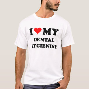 T-shirt J'aime mon hygiéniste dentaire