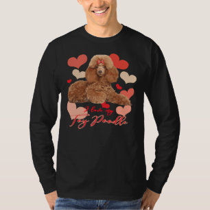 T-shirt J'Aime Mon Jouet Poodle ! Surtout pour les amateur