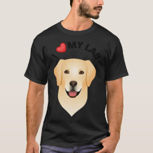 T-shirt J'aime mon Labrador 38