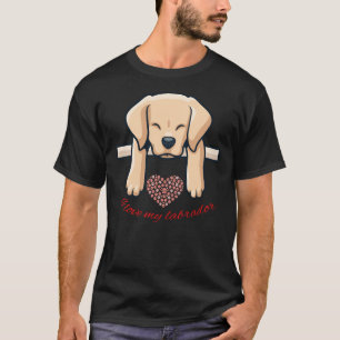 T-shirt J'aime mon Labrador 62