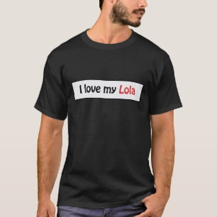 T-shirt J'aime mon lola