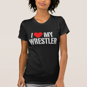 T-shirt J'Aime Mon Lutteur