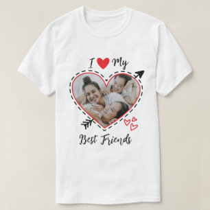 T-shirt J'aime mon maillot Best Friends, tee-shirt personn
