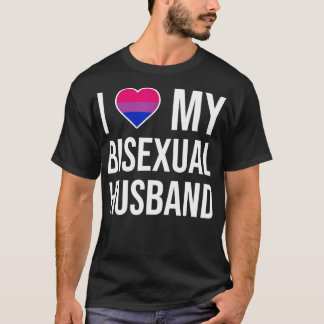 T-shirt J'Aime Mon Mari Bisexuel