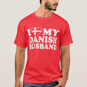 T-shirt J'Aime Mon Mari Danois