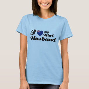 T-shirt J'aime mon mari de kiwi