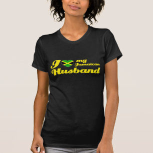 T-shirt J'aime mon mari jamaïcain