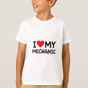 T-shirt J'aime mon mécanicien
