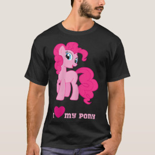 T-shirt J'aime mon mignon petit poney Imaginaire t animal 