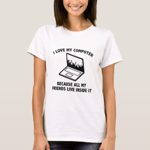 T-shirt J'Aime Mon Ordinateur