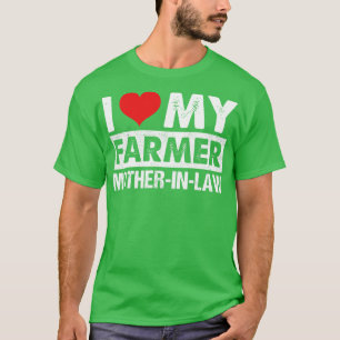 T-shirt J'aime mon paysan MèreInLaw Fier FilsInLaw
