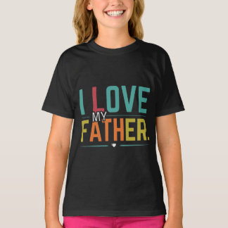 T-shirt J'aime mon père