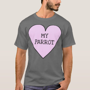T-shirt J'aime mon perroquet 3