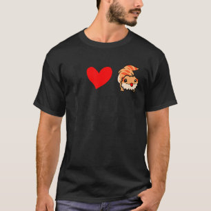 T-shirt J'Aime Mon Petit Dragon Reptile Pogona Lizard Bear