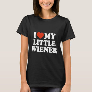 T-shirt J'Aime Mon Petit Wiener Funny Wiener Chien Dachshu